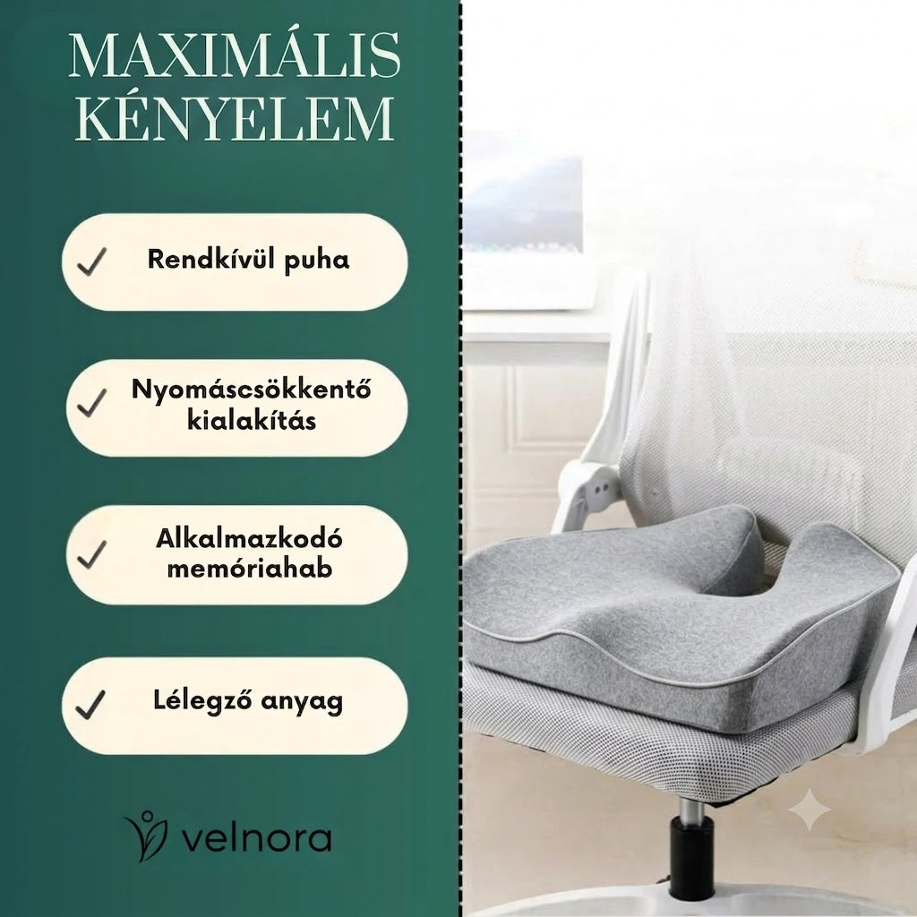 Velnora™ – Ortopédiai ülőpárna